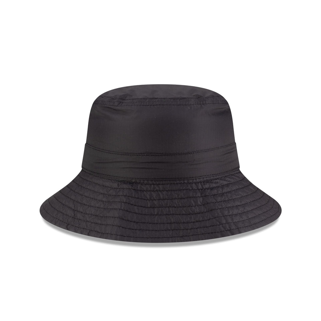New Era Cap Packable Ripstop Black Bucket Hat