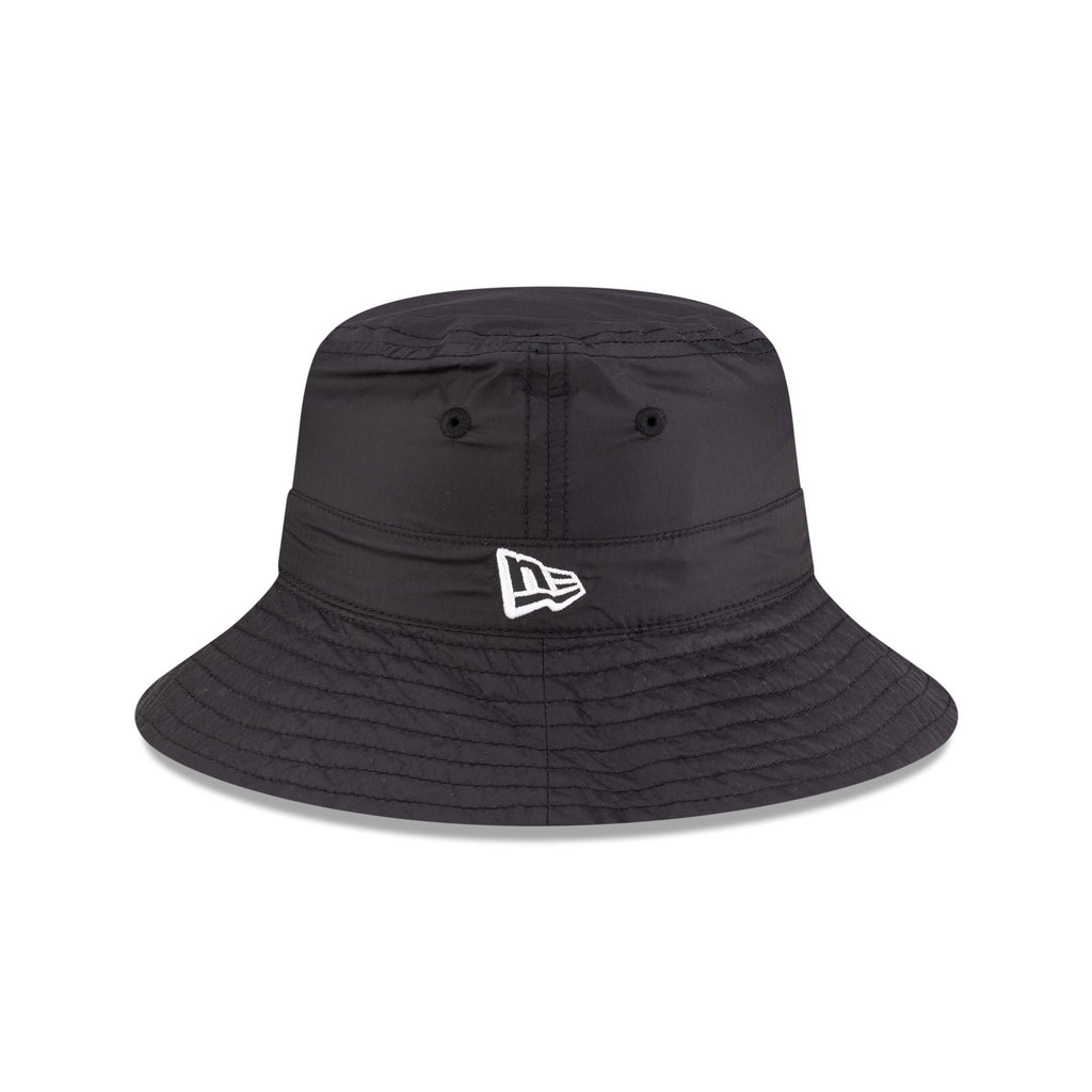 New Era Cap Packable Ripstop Black Bucket Hat