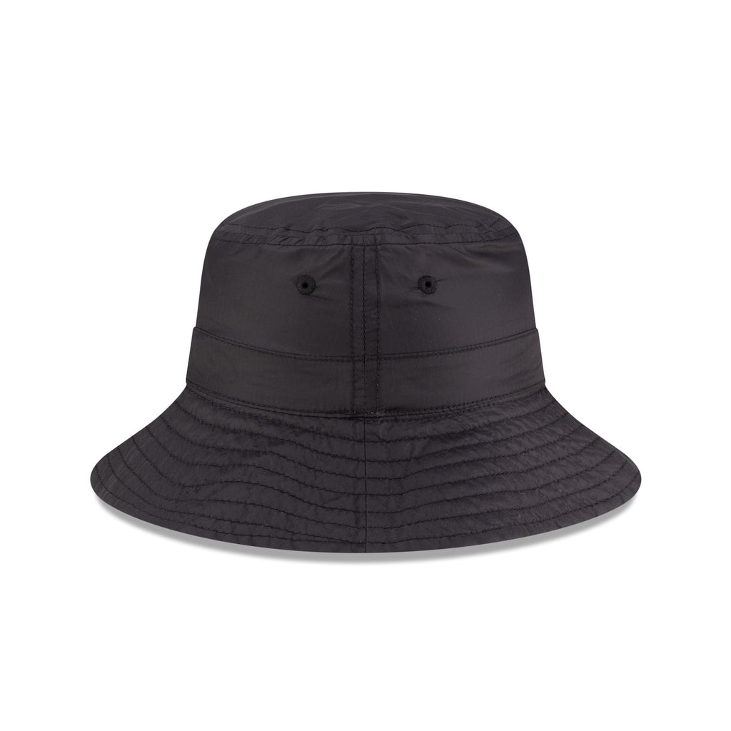 New Era Cap Packable Ripstop Black Bucket Hat