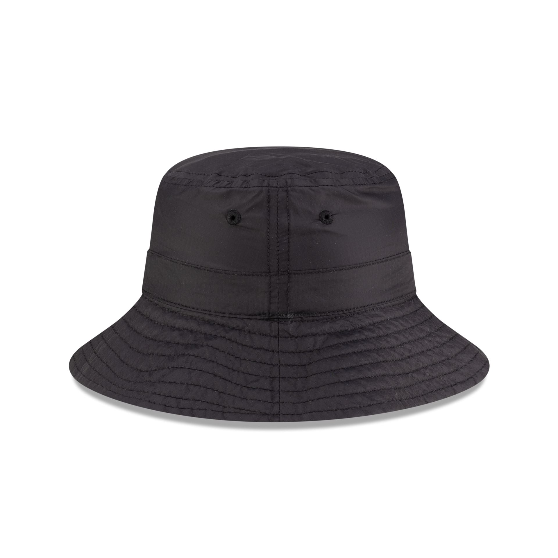 New Era Cap Packable Ripstop Black Bucket Hat