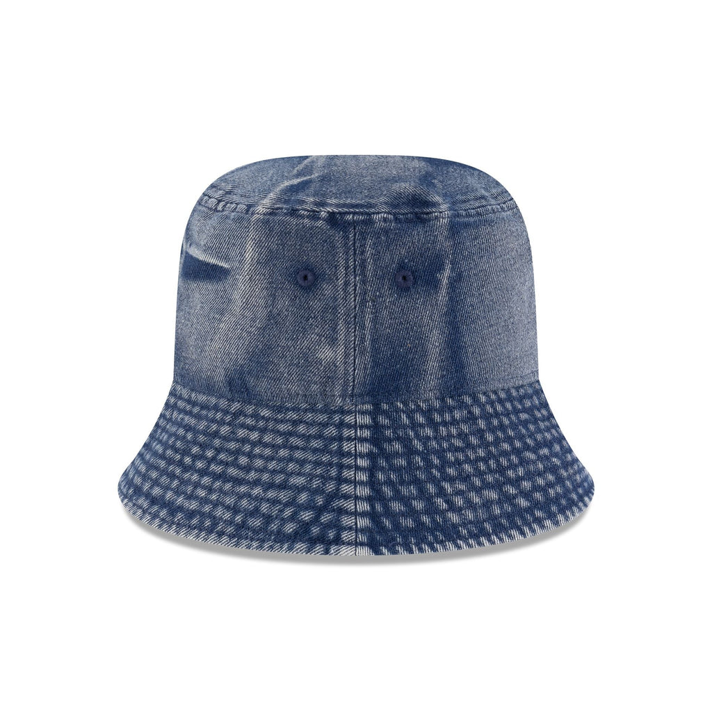 New Era Cap Blue Denim Bucket Hat