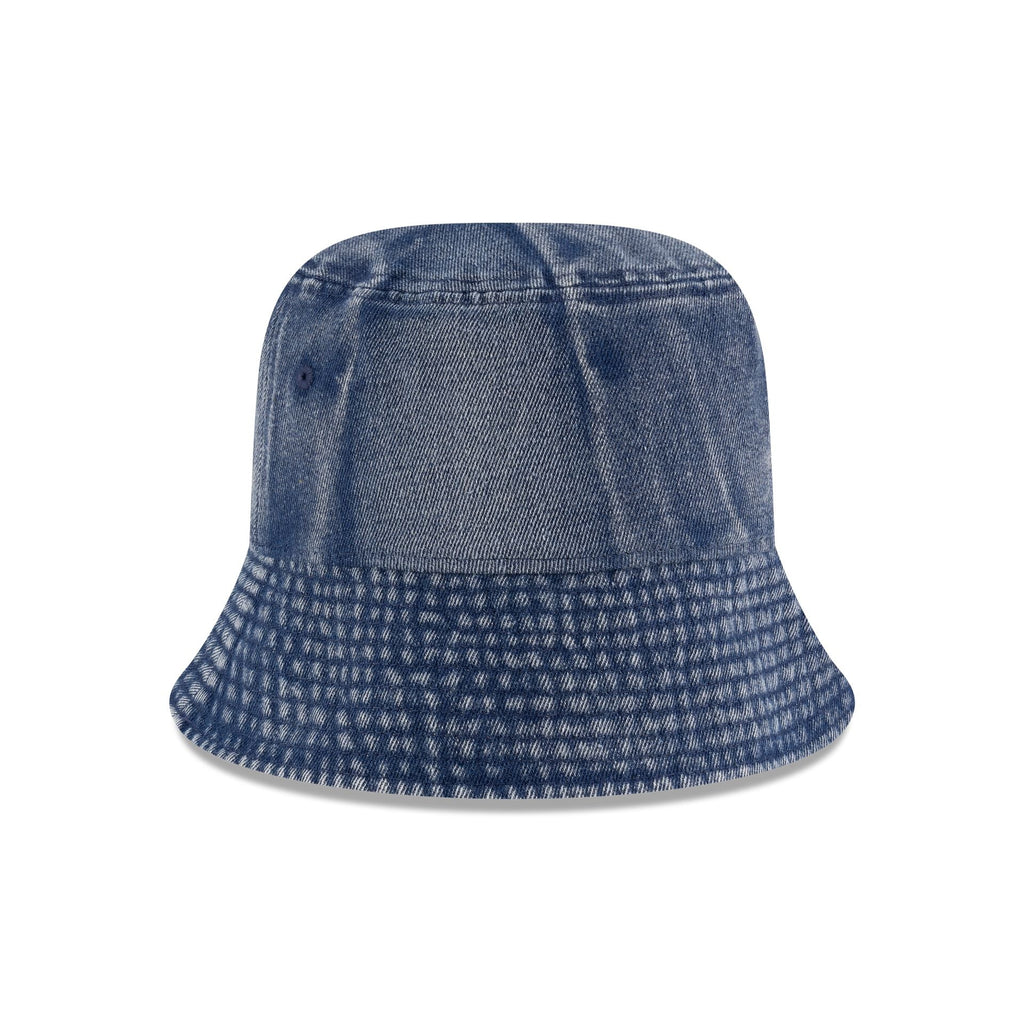 New Era Cap Blue Denim Bucket Hat