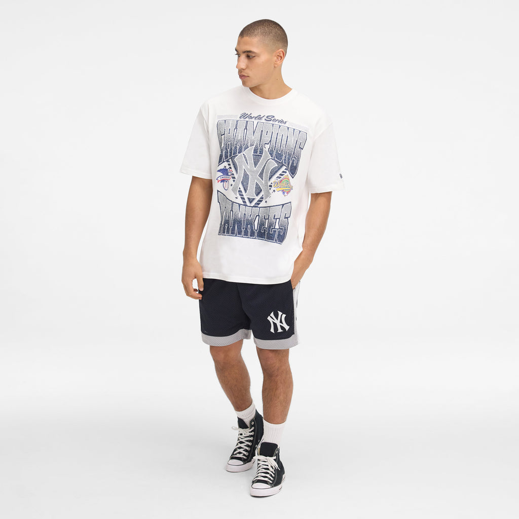 New York Knicks Sport Classics Washed Optic White T-Shirt