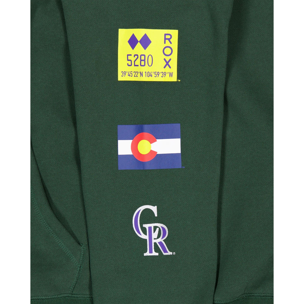 Colorado Rockies City Connect Green Hoodie