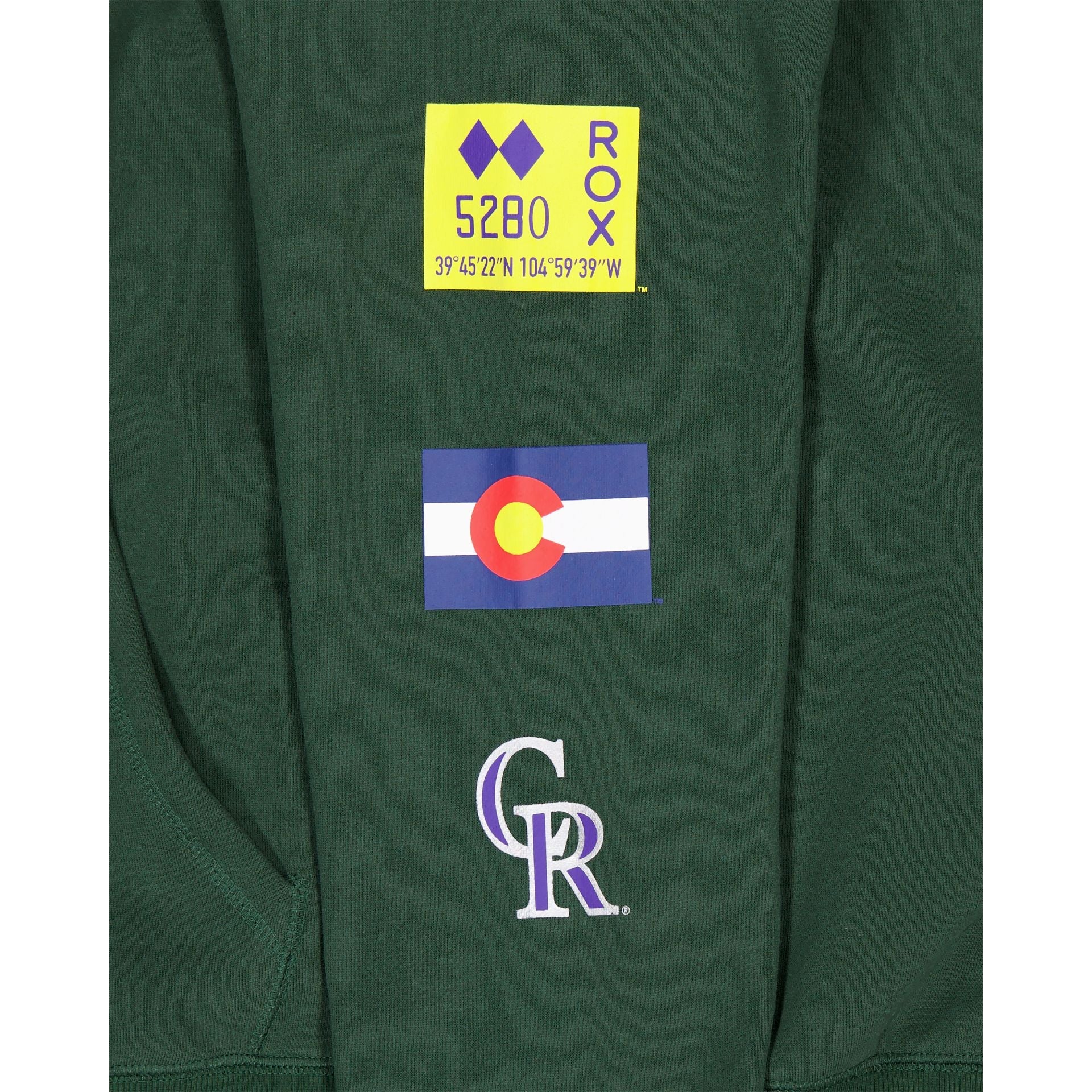 Colorado Rockies City Connect Green Hoodie