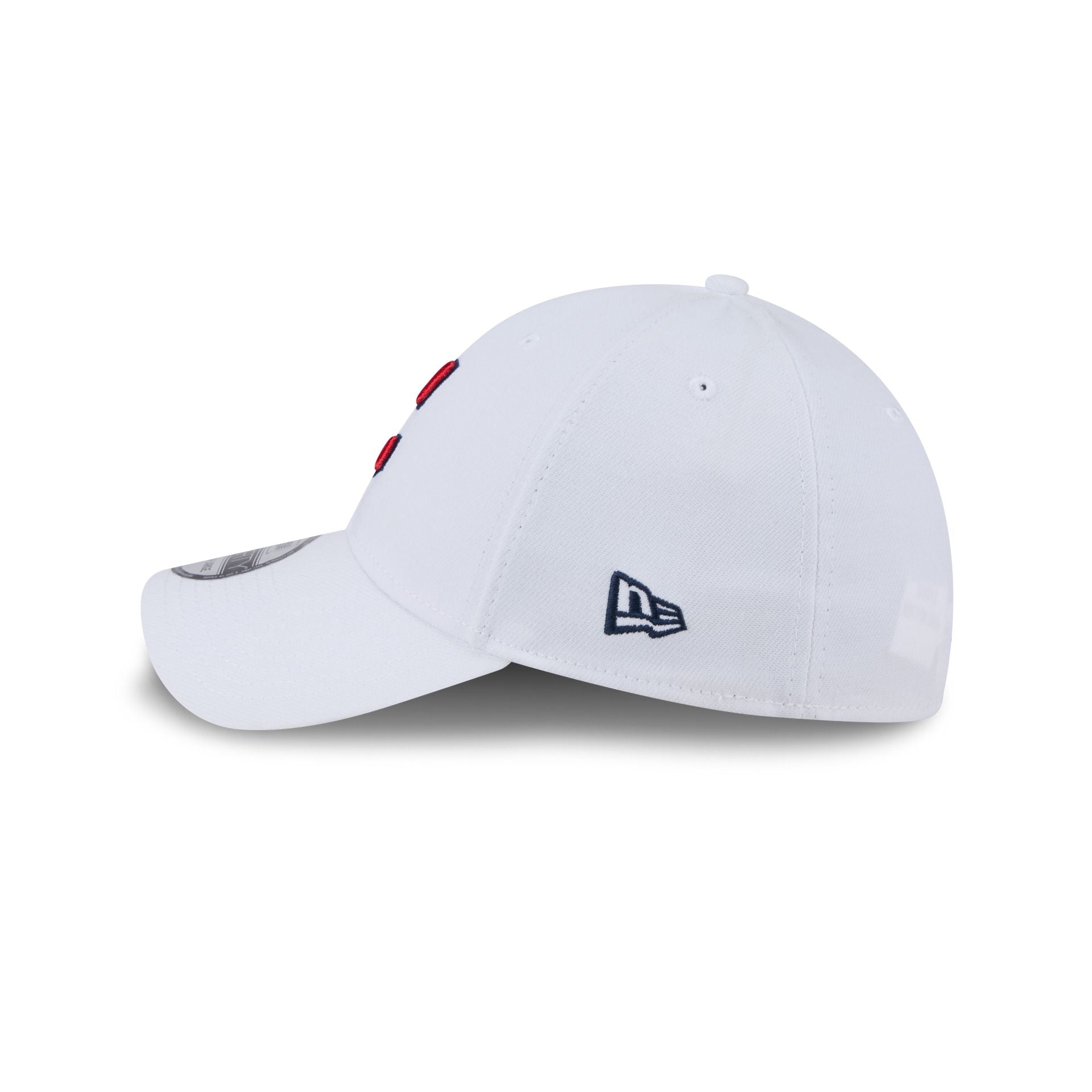 Cleveland Guardians Optic White 39THIRTY Stretch Fit Hat