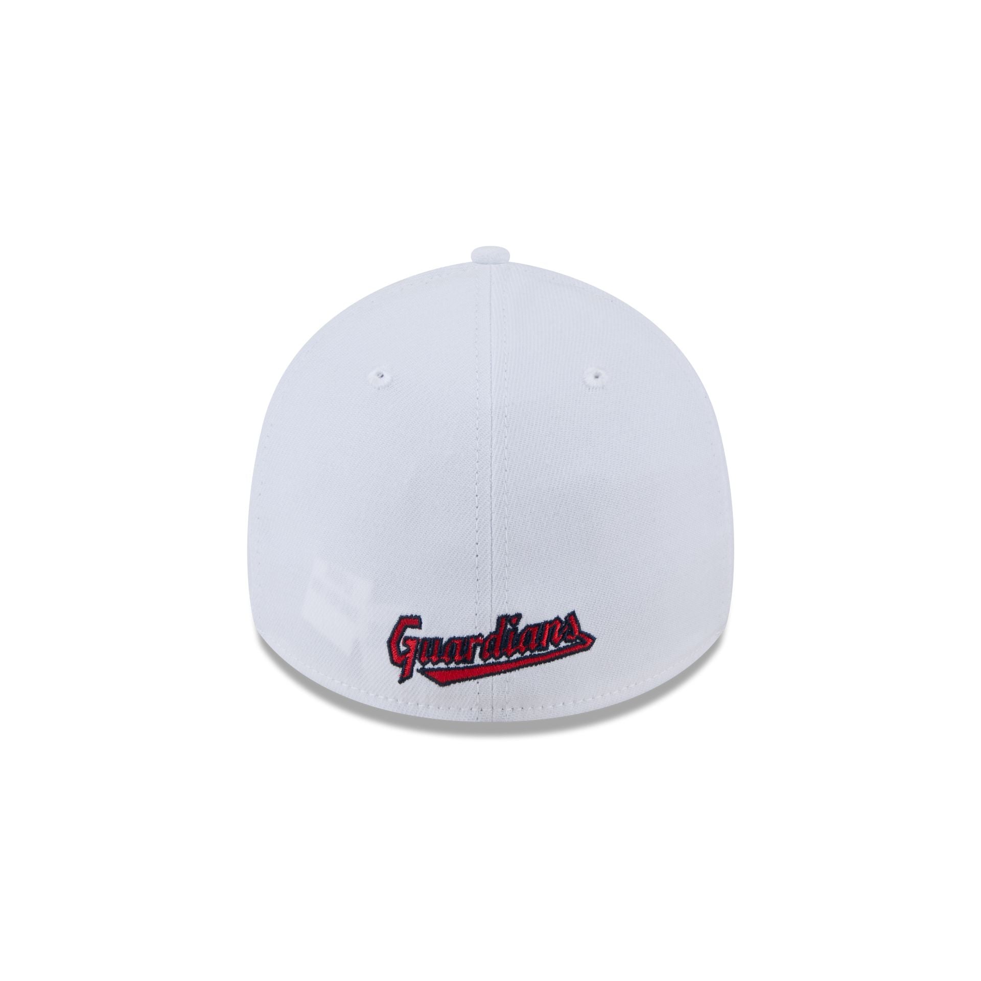 Cleveland Guardians Optic White 39THIRTY Stretch Fit Hat