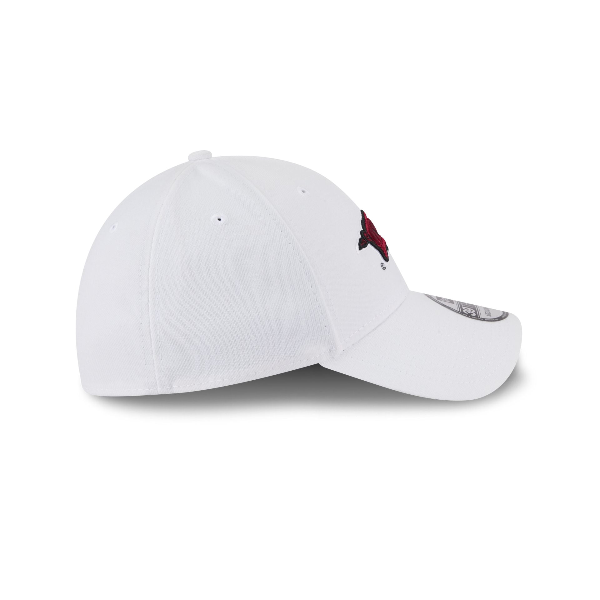 Arkansas Razorbacks Optic White 39THIRTY Stretch Fit Hat