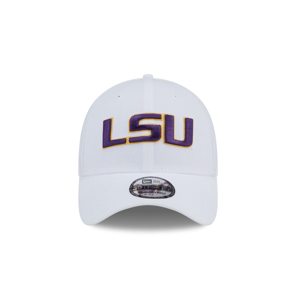 LSU Tigers Chrome 39THIRTY Stretch Fit Hat