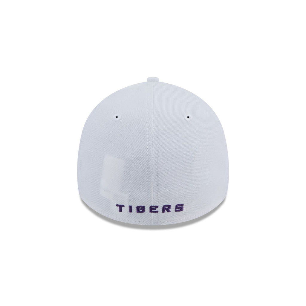 LSU Tigers Chrome 39THIRTY Stretch Fit Hat