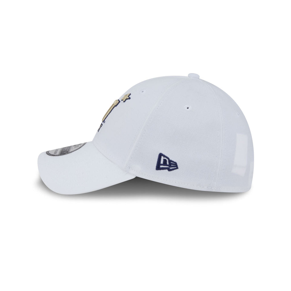 Navy Midshipmen Optic White 39THIRTY Stretch Fit Hat