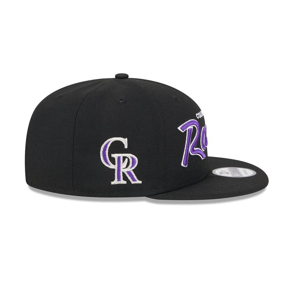 Colorado Rockies Wordmark 9FIFTY Snapback Hat