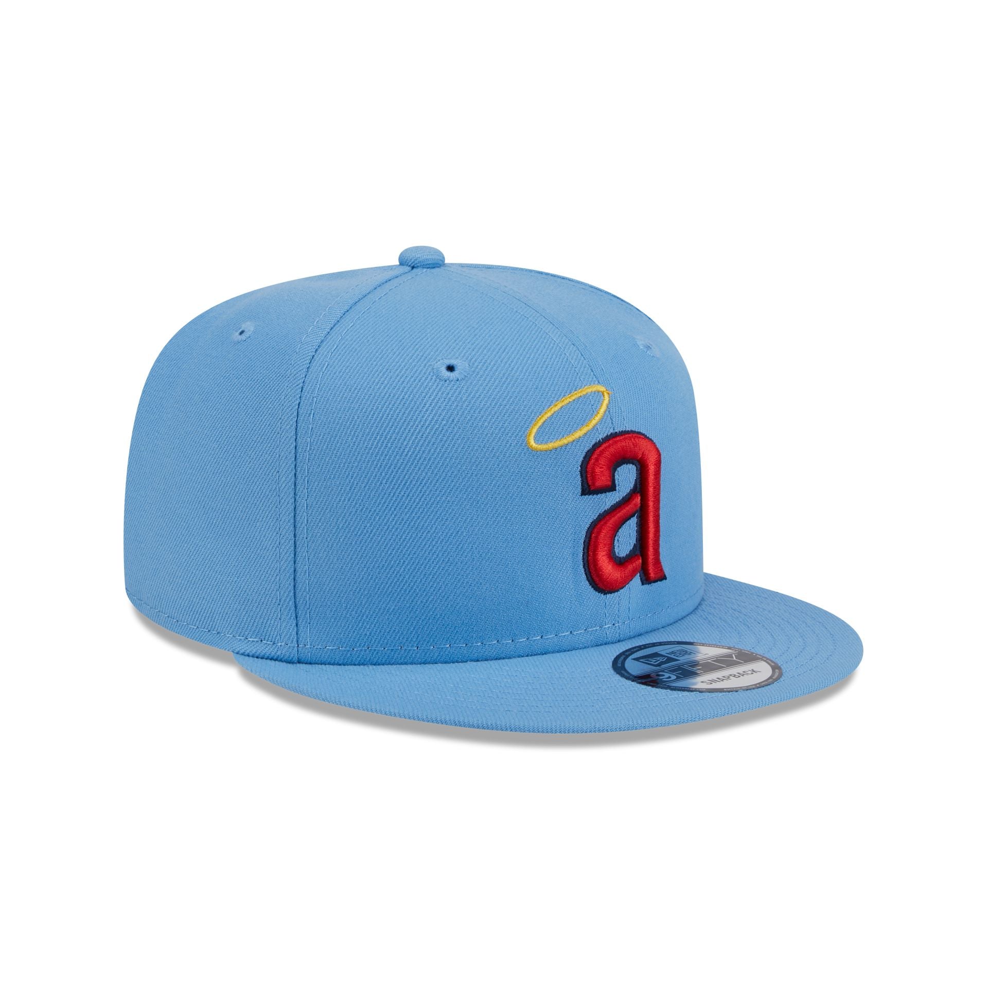 Los Angeles Angels Sky Blue 9FIFTY Snapback Hat