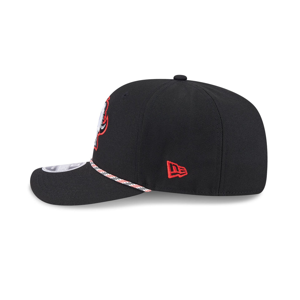 Buffalo Sabres Multi Rope Black 9SEVENTY Stretch-Snap Hat