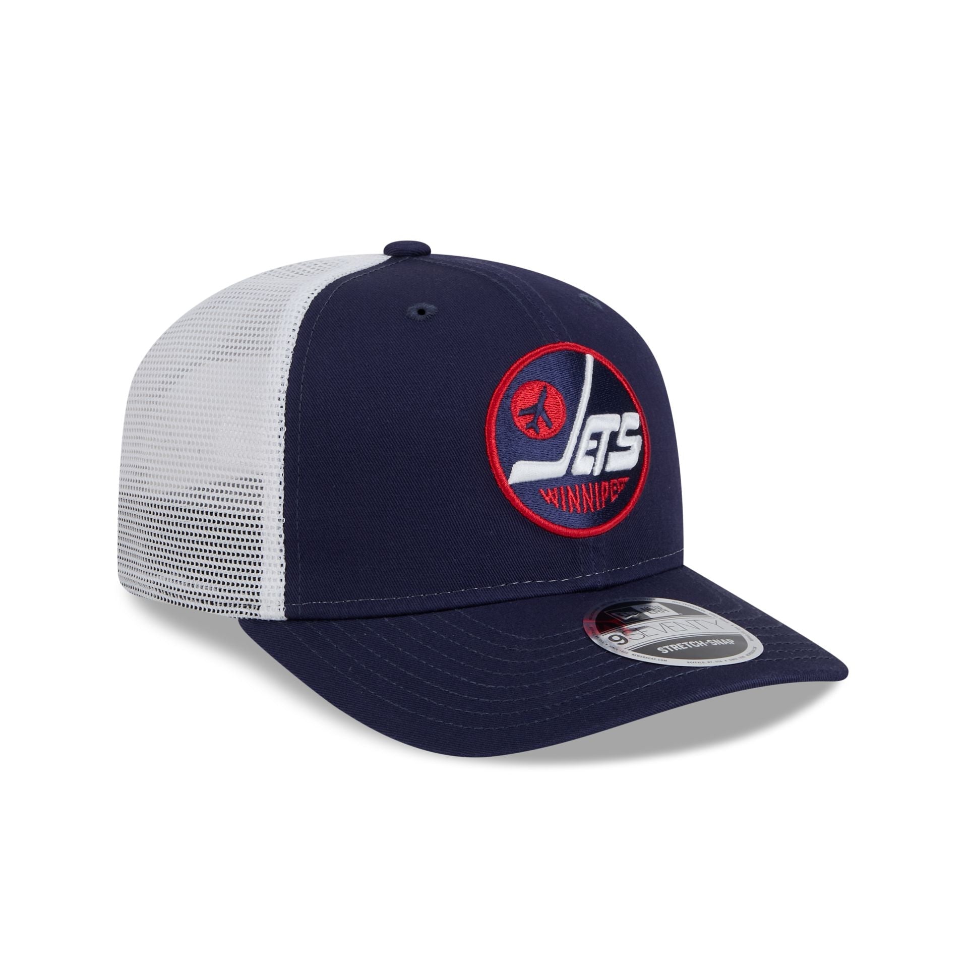 Winnipeg Jets Navy Team 9SEVENTY Trucker Hat