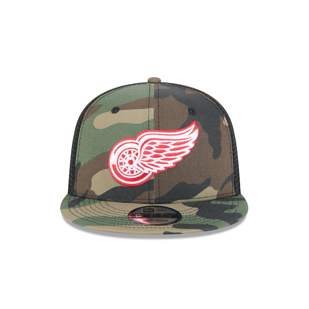 Detroit Red Wings Camo 9FIFTY Trucker Hat