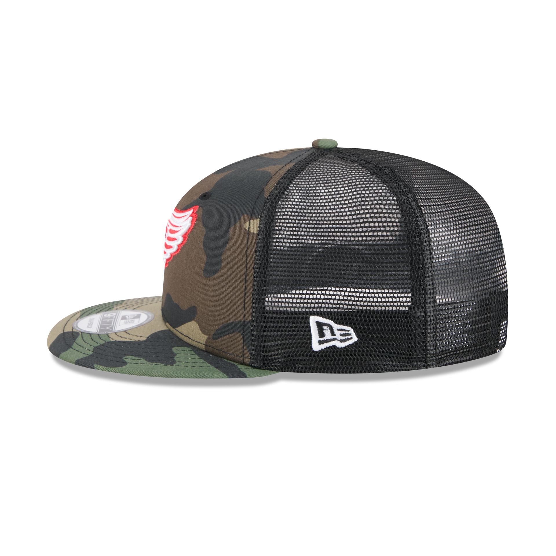 Detroit Red Wings Camo 9FIFTY Trucker Hat