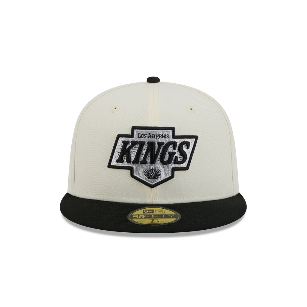 Los Angeles Kings Chrome White 59FIFTY Fitted Hat