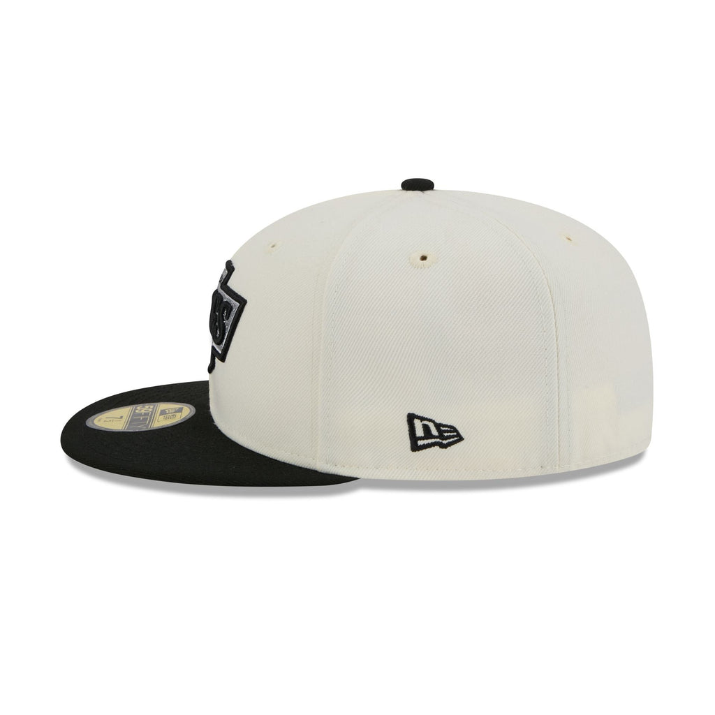 Los Angeles Kings Chrome White 59FIFTY Fitted Hat