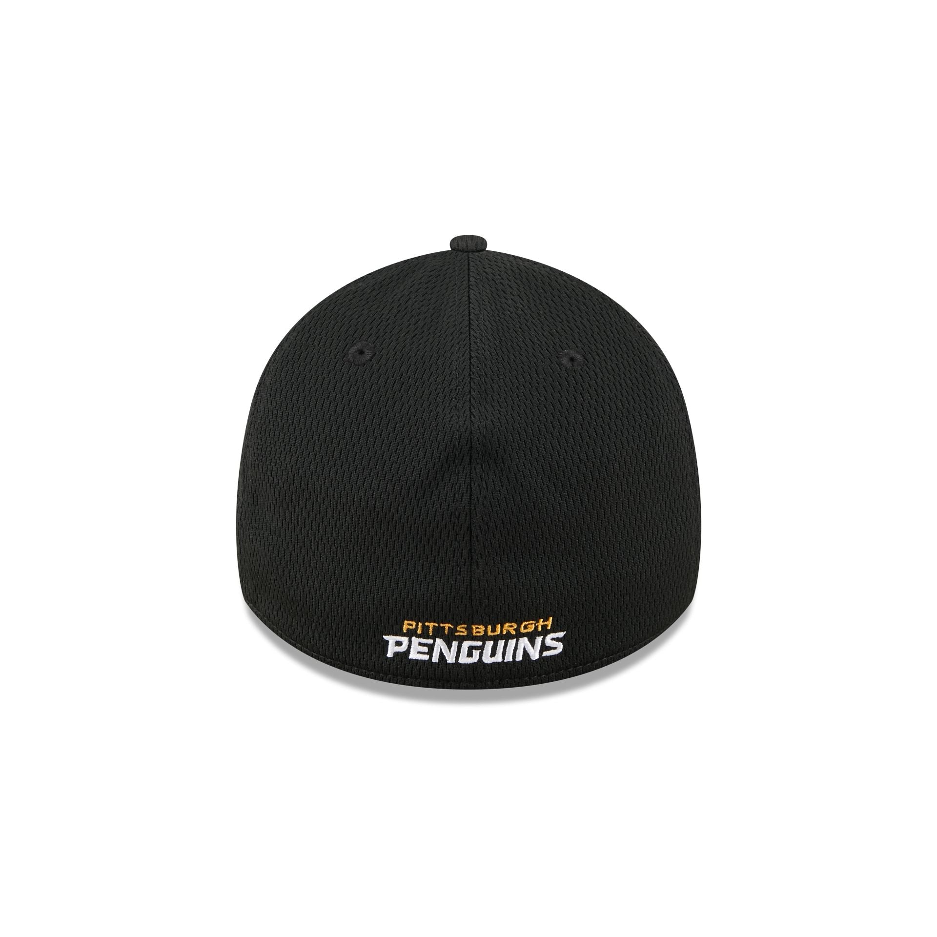 Pittsburgh Penguins Black 39THIRTY Stretch Fit Hat