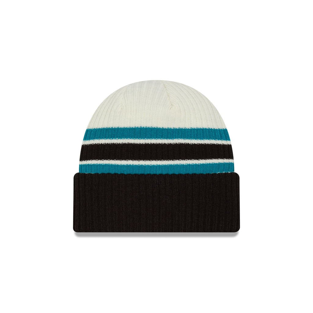 San Jose Sharks Vintage Ribbed Beanie