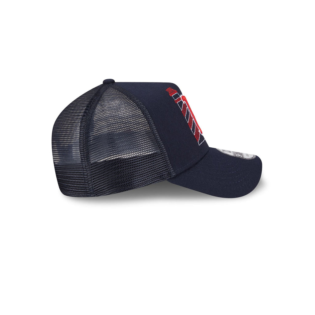 Boston Red Sox State Stitch 9FORTY A-Frame Trucker Hat