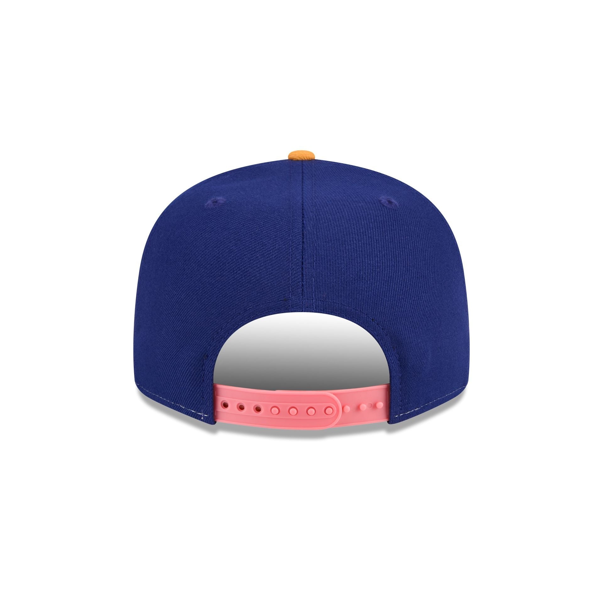 Los Angeles Angels Coral Split Panel 9FIFTY Snapback Hat