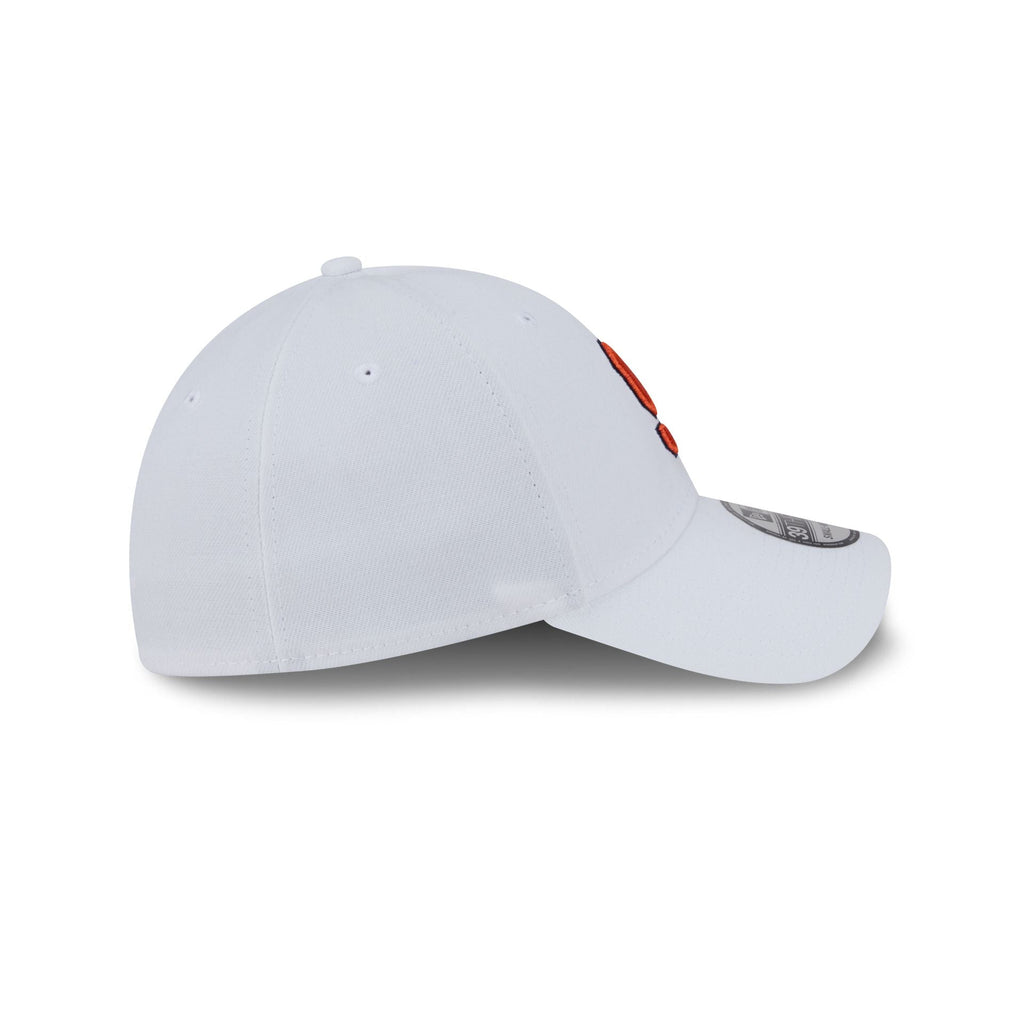 Syracuse Orange Optic White 39THIRTY Stretch Fit Hat