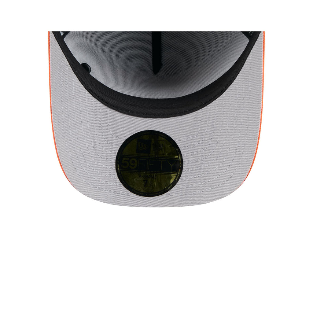 Denver Broncos 2025 Draft Black 59FIFTY A-Frame Fitted Hat