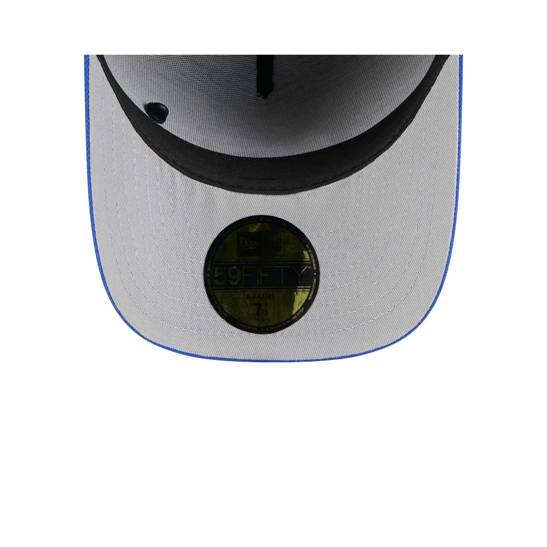 Los Angeles Rams 2025 Draft Black 59FIFTY A-Frame Fitted Hat