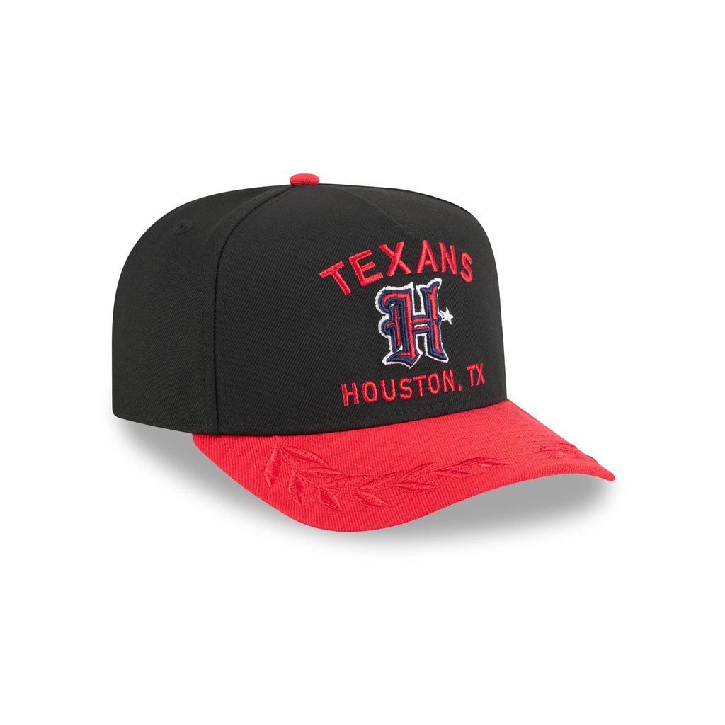 Houston Texans 2025 Draft 9FIFTY A-Frame Snapback Hat