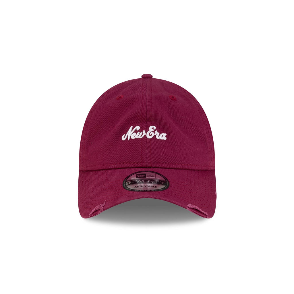 New Era Cap Distressed Red 9TWENTY Adjustable Hat