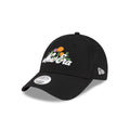 New Era Cap Beaded Floral Black Women's 9FORTY Adjustable Hat