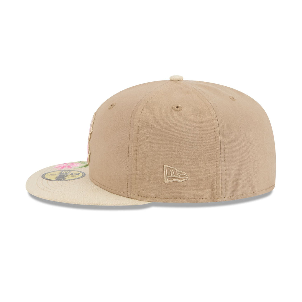 Boston Red Sox Hand Stitched Floral 59FIFTY Fitted Hat