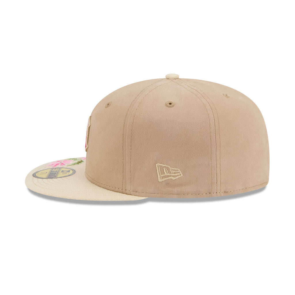 Detroit Tigers Hand Stitched Floral 59FIFTY Fitted Hat