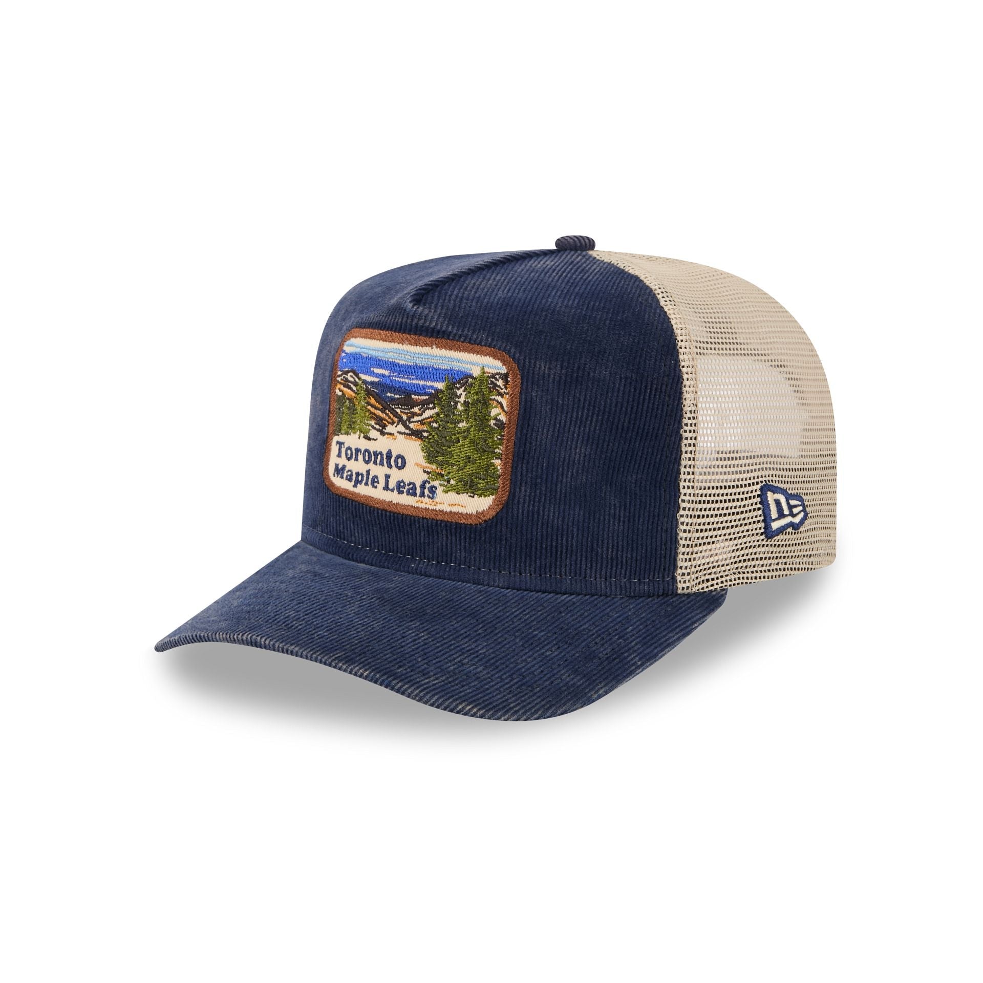 Toronto Maple Leafs Vintage Landscape 9FIFTY A-Frame Trucker Hat
