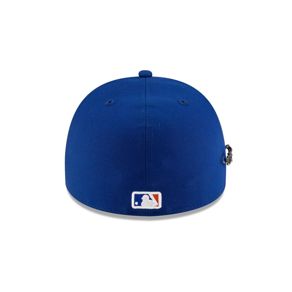 New York Mets Script Safety Pin 59FIFTY A-Frame Fitted Hat