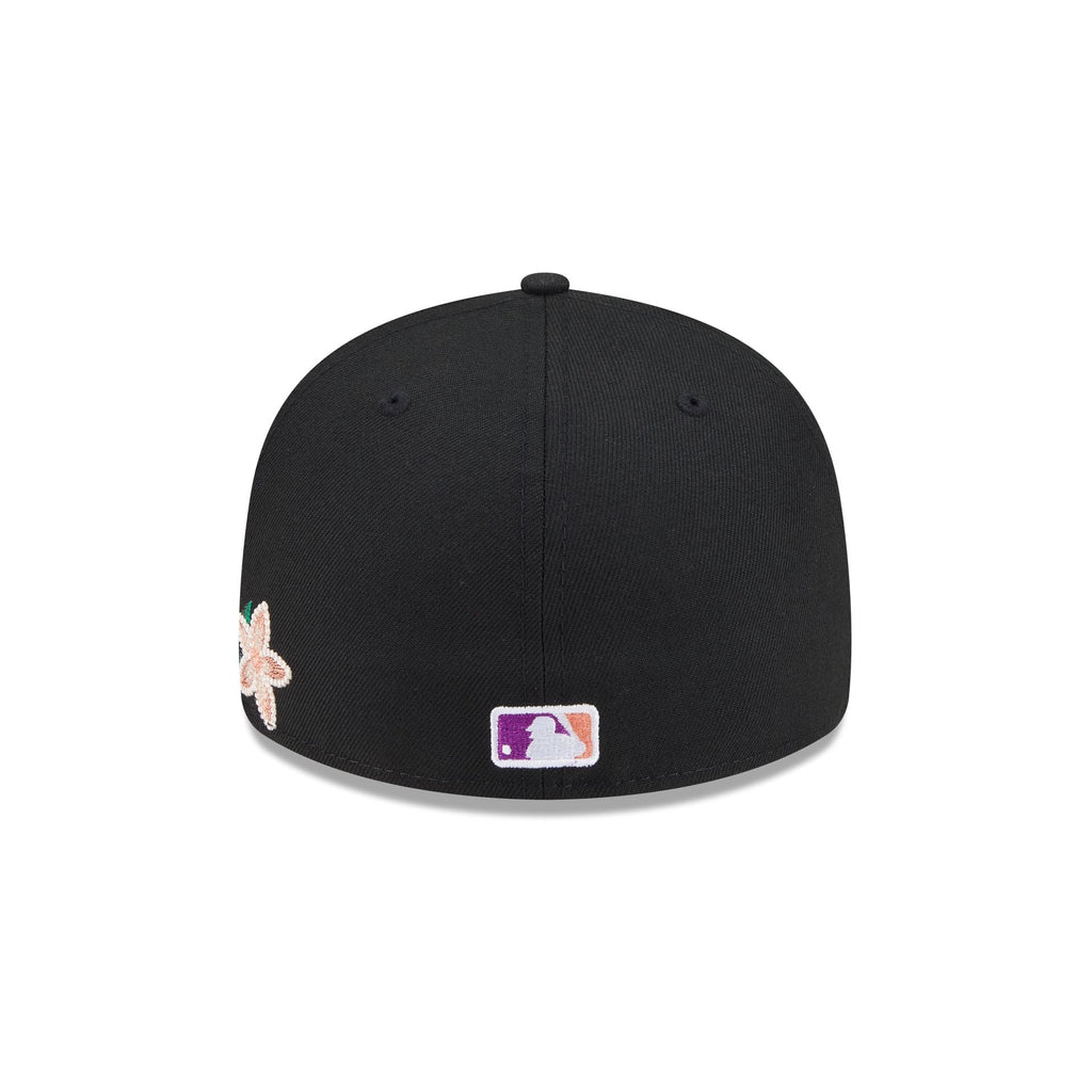 Los Angeles Dodgers Tonal Florals Black 59FIFTY Fitted Hat