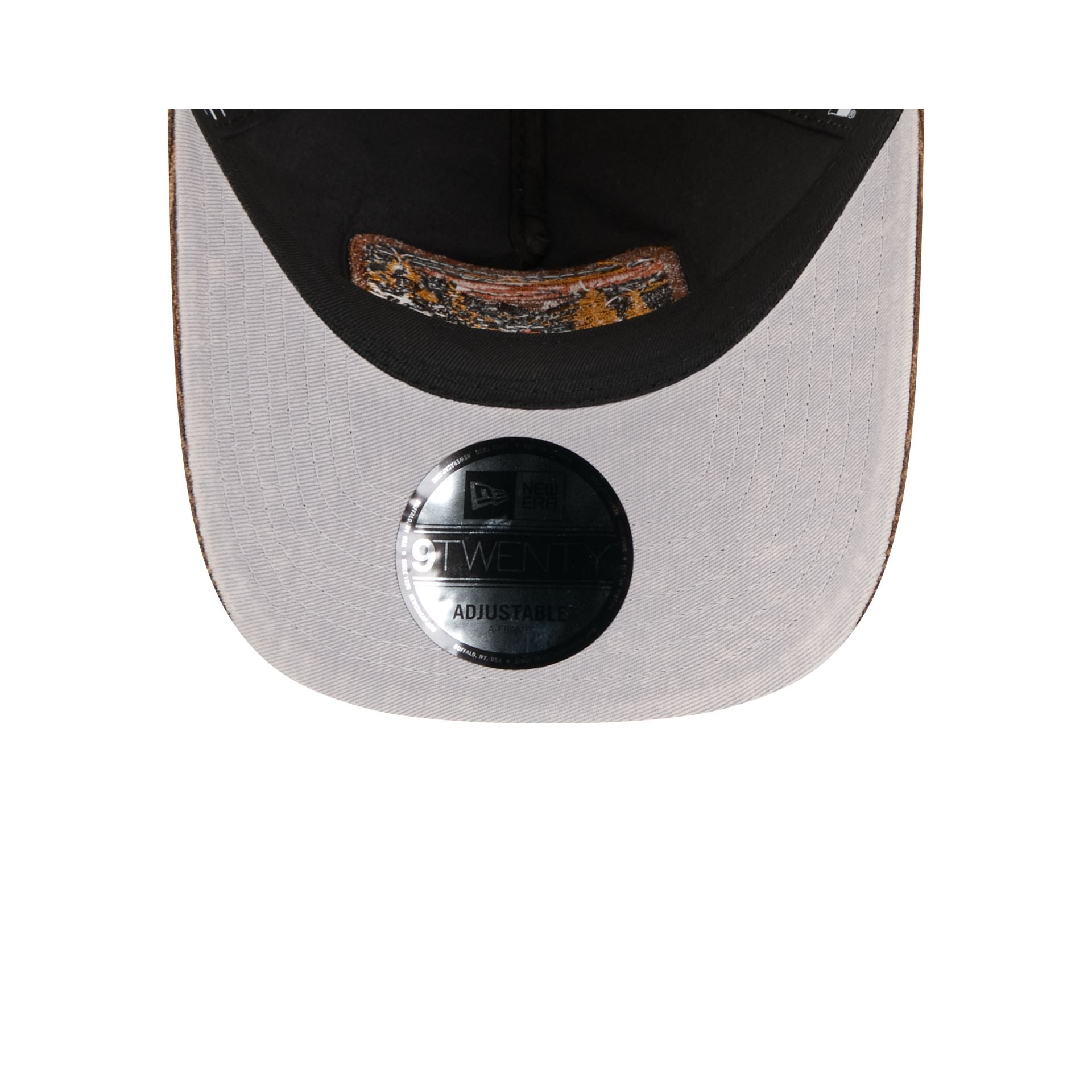 New York Yankees Vintage Landscape Brown 9TWENTY A-Frame Trucker Hat
