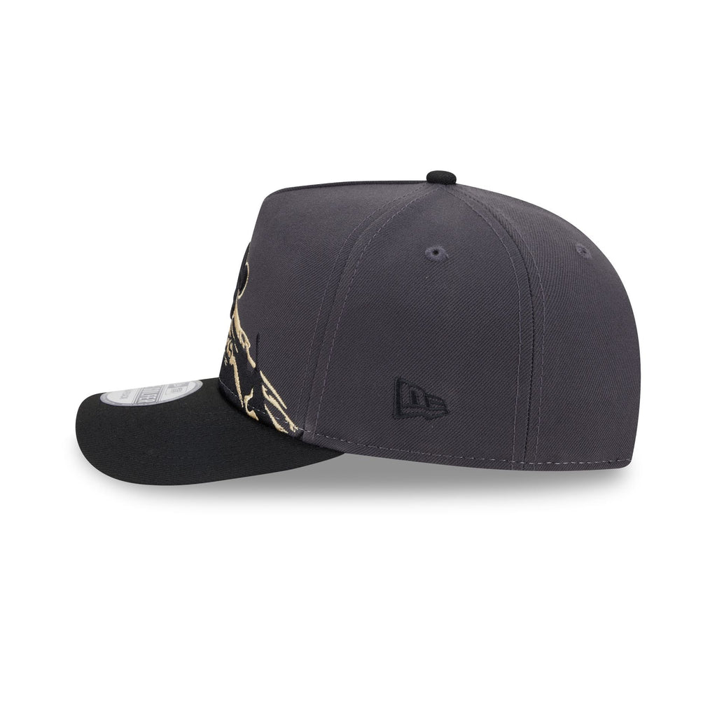 New Orleans Saints Graphite Brushstroke Golfer Hat