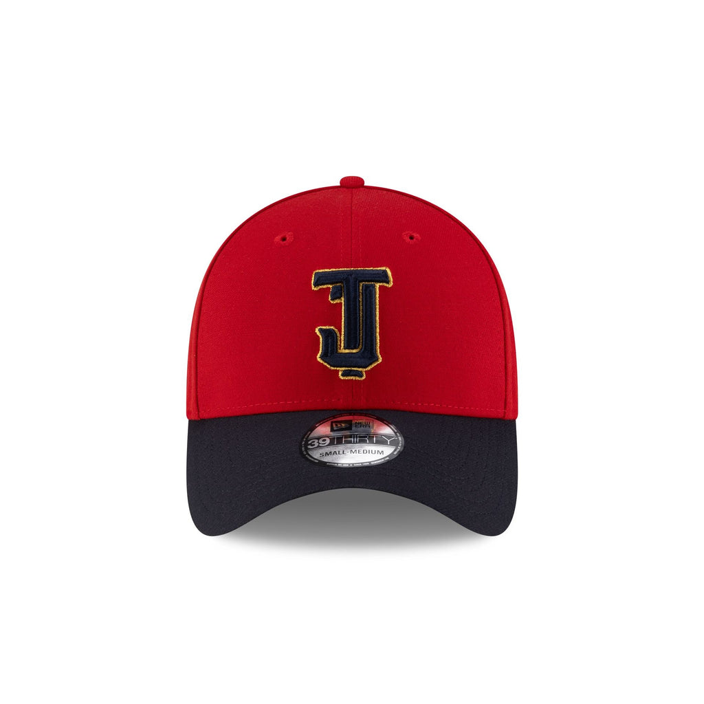 Toros de Tijuana LMB 100th Anniversary Alt Red 39THIRTY Stretch Fit Hat