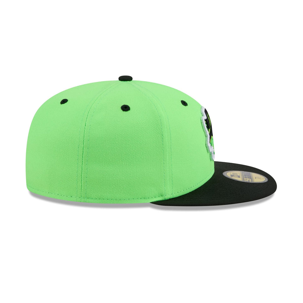 Erie SeaWolves Theme Night Green 59FIFTY Fitted Hat