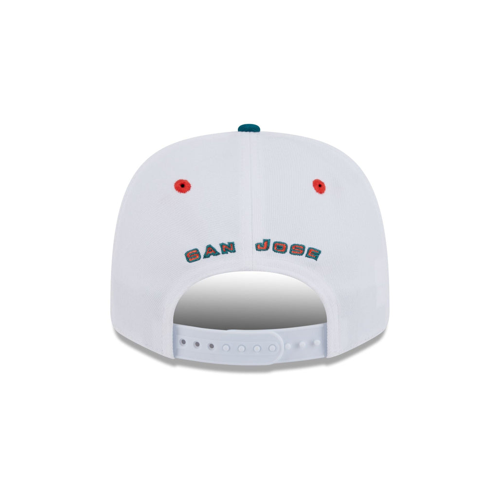 San Jose Earthquakes 2025 Jersey Hook White 9SEVENTY Stretch-Snap Hat
