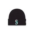 Seattle Mariners Waffle Stitch Knit Beanie Hat