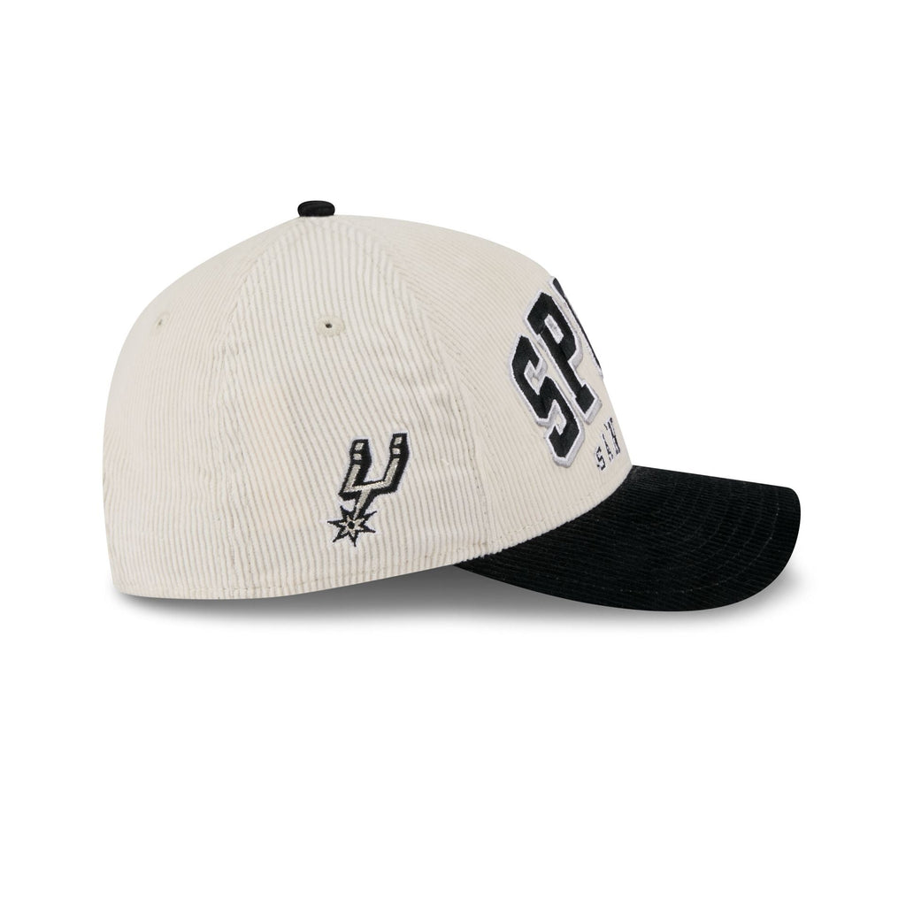 San Antonio Spurs Stacked Corduroy 9FORTY M-Crown A-Frame Snapback Hat