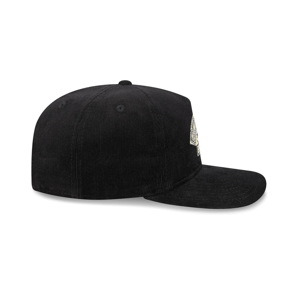 Boston Bruins Nostalgic Black Corduroy 19TWENTY Adjustable Hat