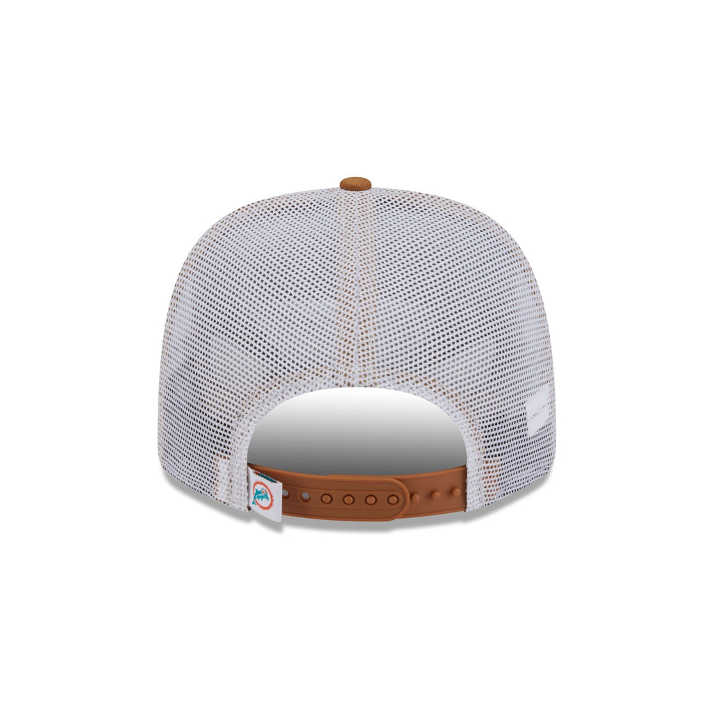Miami Dolphins Bronze 9SEVENTY Trucker Hat