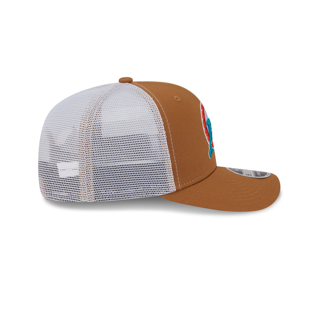 Miami Dolphins Bronze 9SEVENTY Trucker Hat