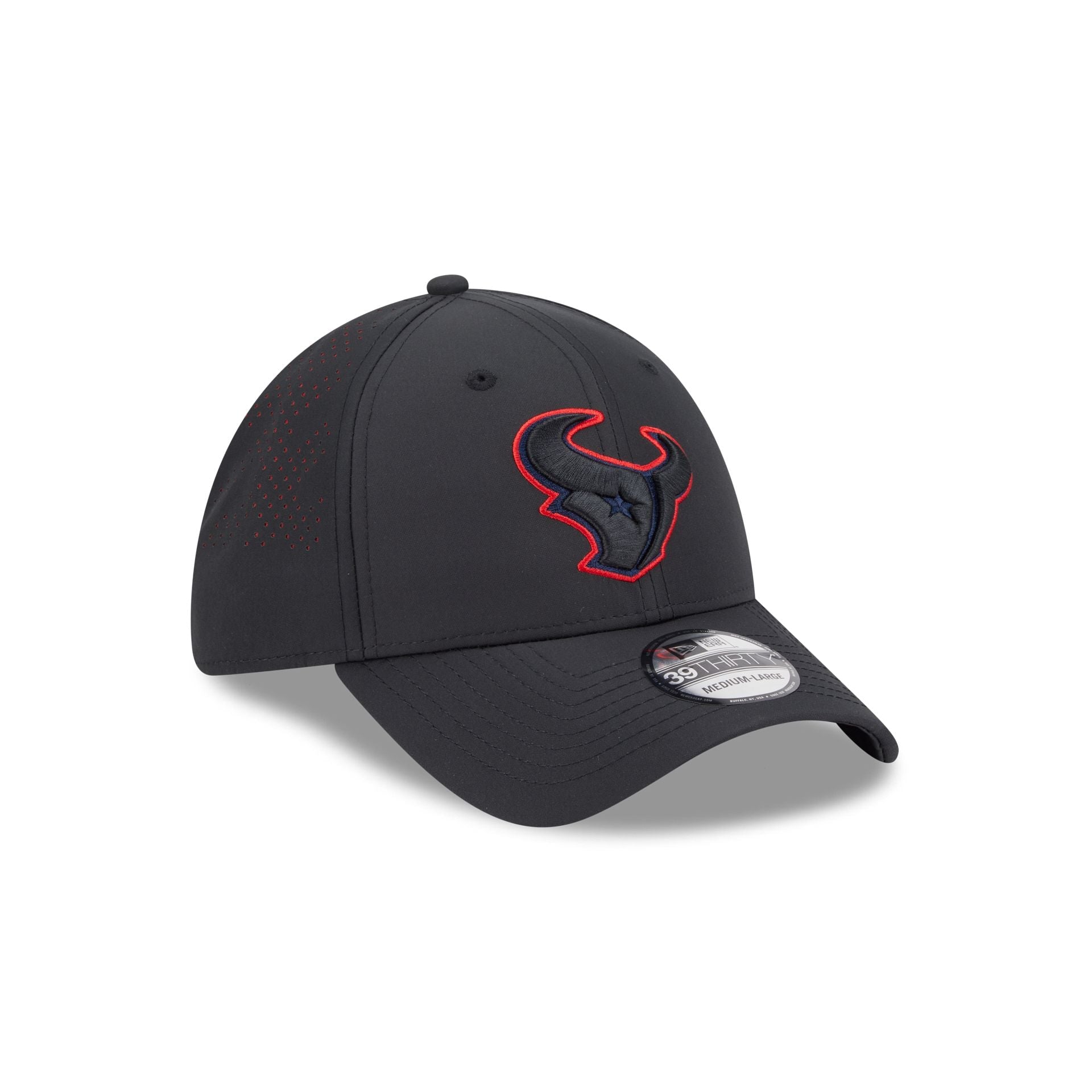 Houston Texans Night 39THIRTY Stretch Fit Hat