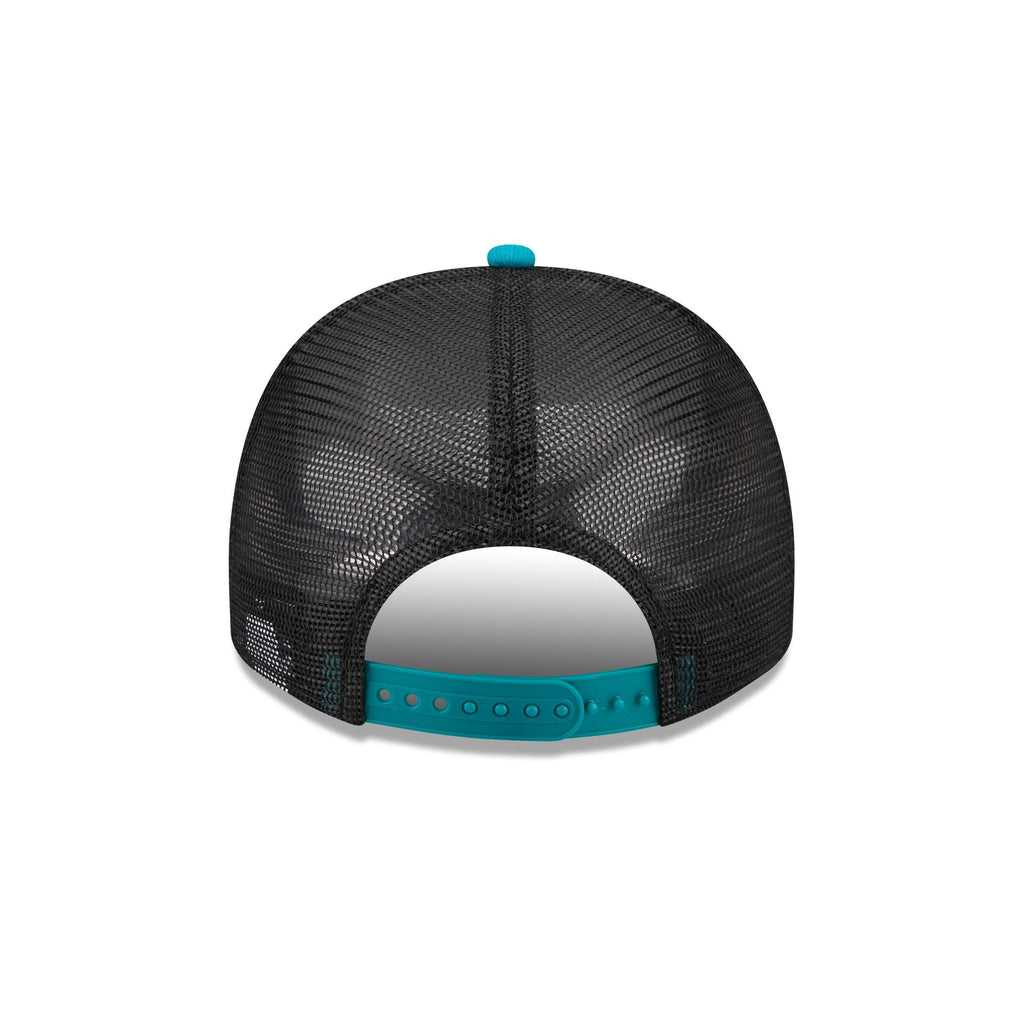 San Jose Sharks Banner 9FIFTY A-Frame Trucker Hat